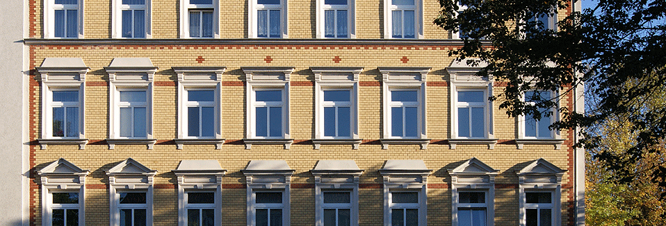 Lortzingstr. 25 Fassadenausschnitt