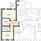 Wohnung 2-Raum 50qm 2.OG mit Balkon